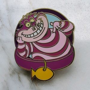 Cheshire Cat From Alice In Wonderland With Collar Disney Pin